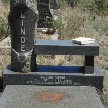 LINDE Jacobus Petrus 1918-1976