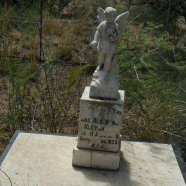 KLEYNHANS Jan Albertus 1933-1933