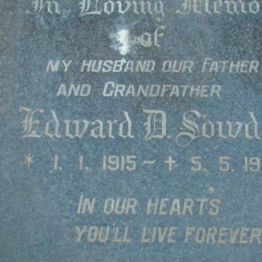 SOWDEN Edward D. 1915-1988