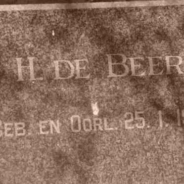 BEER H., de 1941-1941