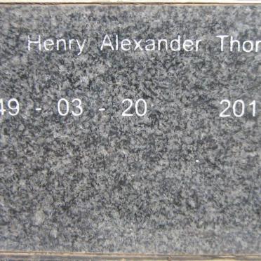 THOMPSON Henry Alexander 1949-2013