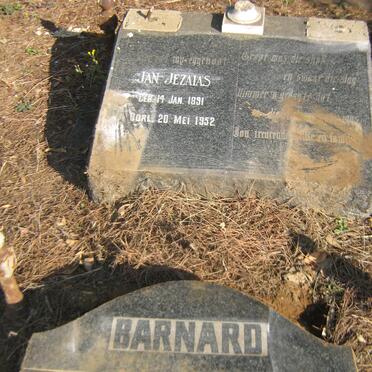 BARNARD Jan Jezaias 1891-1952