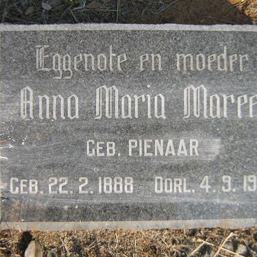 MAREE Anna Maria nee PIENAAR 1888-1963