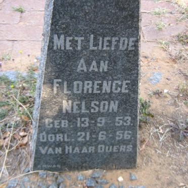 NELSON Florence 1953-1956