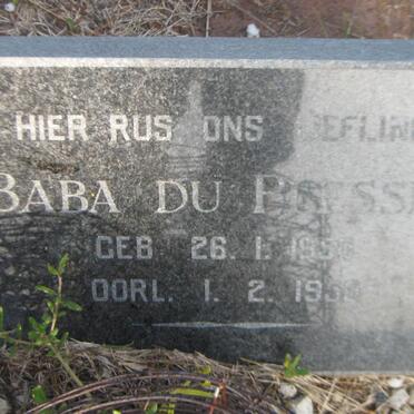 PLESSIS Baba, du 1950-1950