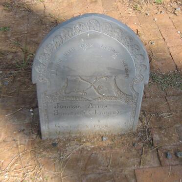 SCHOEMAN Johanna Alida nee JOOSTE 18542-1939