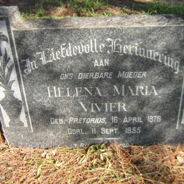 VIVIER Helena Maria nee PRETORIUS 1876-1955