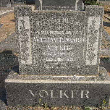 VOLKER William Edward 1896-1953