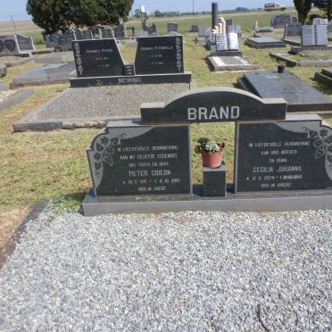 BRAND Pieter Gideon 1915-1980 &amp; Cecilia Johanna 1924-2012