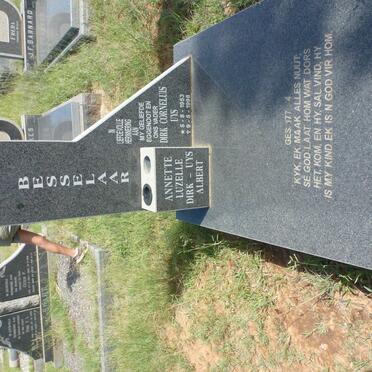 BESSELAAR Dirk Corneluis Uys 1953-1998