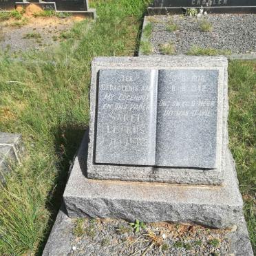 CILLIERS Sarel Petrus 1878-1942