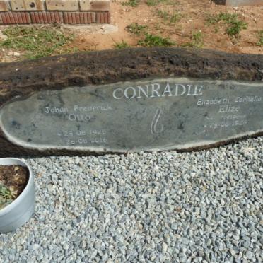 CONRADIE Johan Frederick Otto 1925-2016 &amp; Elizabeth Cornelia PRETORIUS 1928-