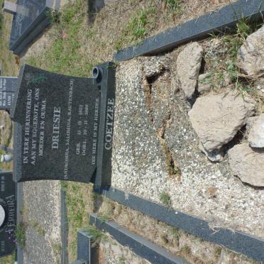 COETZEE Androsina Salomina nee RAUTENBACH 1922-1996