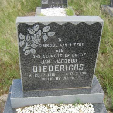 DIEDERICHS Jan Jacobus 1981-1981