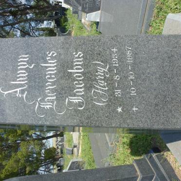 LANDMAN Alwyn Hercules Jacobus 1934-1987 &amp; Christina Maria PIETERSE 1934-2003