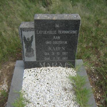 MARAIS Karen 1967-1967