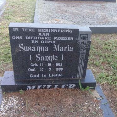MULLER Susanna Maria 1912-1999