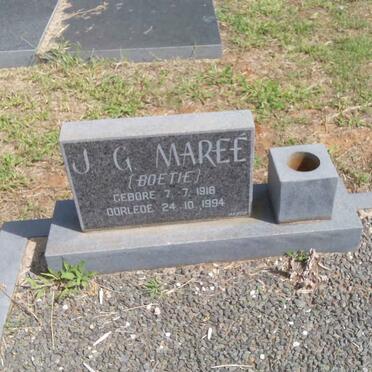 MAREE J.G. 1918-1994