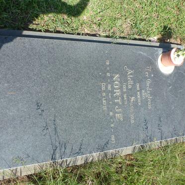 NORTJE Aletta Susanna nee SMITH 1912-1987