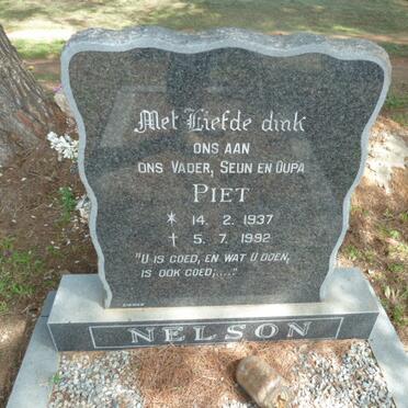 NELSON Piet 1937-1992
