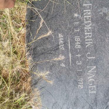 NAGEL Frederik J. 1948-1972