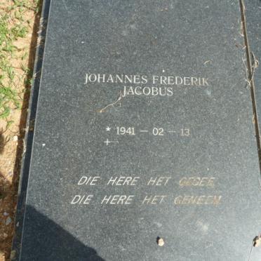 OTTO Johannes Frederik Jacobus 1941-  &amp; Martha Jeanette 1942-2000