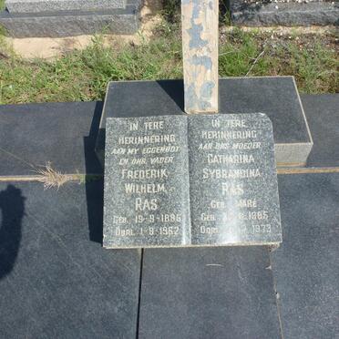 RAS Frederik Wilhelm 1885-1962 &amp; Catharina Sybrandina MARE 1885-1973