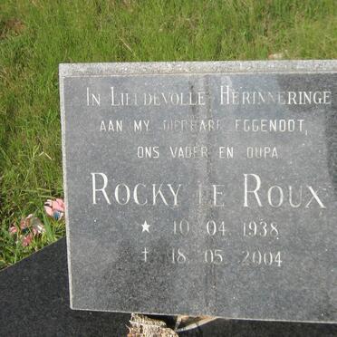 ROUX Rocky, le 1938-2004
