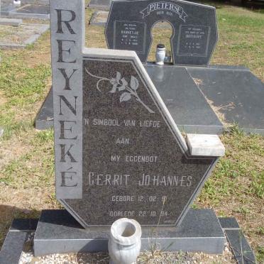 REYNEKE Gerrit Johannes 1951-1994