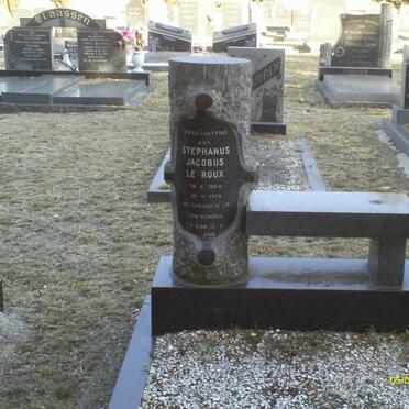 ROUX Stephanus Jacobus, le 1904-1974