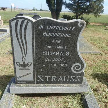 STRAUSS Susara S. 1909-