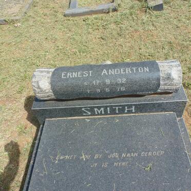 SMITH Ernest Anderton 1932-1978
