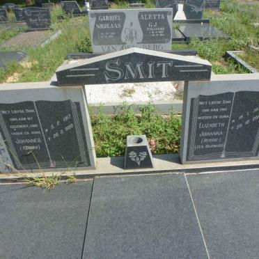 SMIT Johannes 1917-1988 &amp; Elizabeth Johanna BARNARD 1932-2016