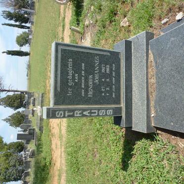 STRAUSS Hendrik Johannes 1907-1983
