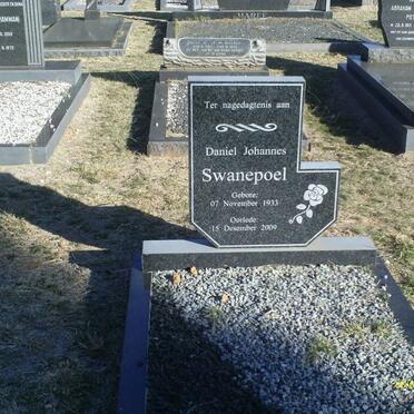 SWANEPOEL Daniel Johannes 1933-2009