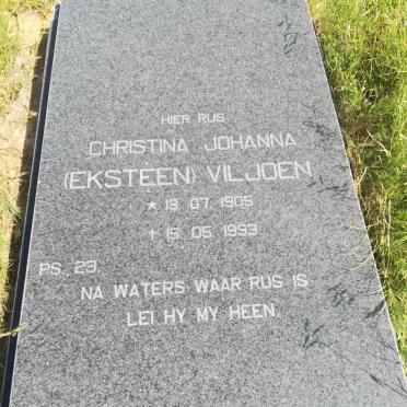 VILJOEN Christina Johanna nee EKSTEEN 1905-1993