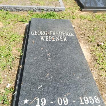 WEPENER Georg Frederik 1958-1993