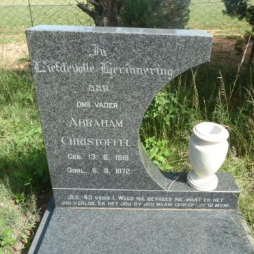 WYK Abraham Christoffel, van 1919-1972 &amp; Heila Magdalena JACOBS 1923-1969 
