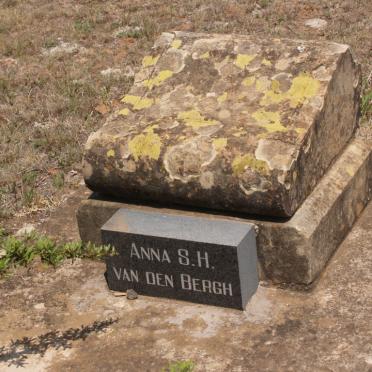 BERGH Anna S.H., van den