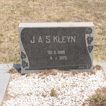 KLEYN J.A.S. 1888-1972