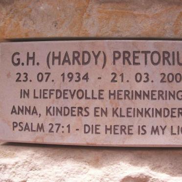 PRETORIUS G.H. 1934-2008