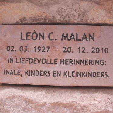 MALAN Leon C. 1927-2010