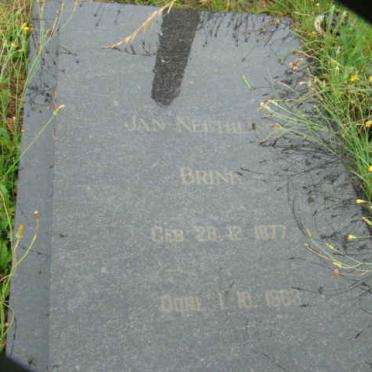 BRINK Jan Neethling 1877-1963
