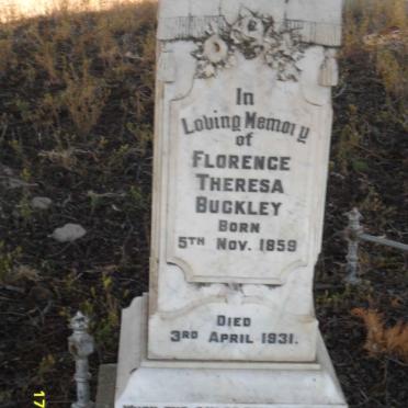 BUCKLEY Florence Theresa 1859-1931