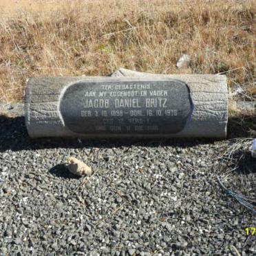 BRITZ Jacob Daniel 1898-1976