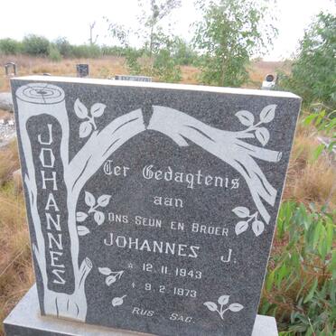 BEKET Johannes J. 1943-1973