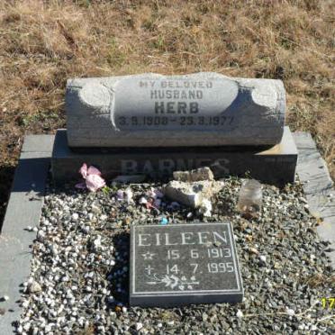 BARNES Herb 1908-1977 &amp; Eileen 1913-1995