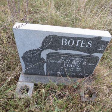 BOTES Louis 1919-1993