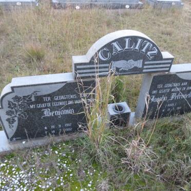 CALITZ Benjamin 1912-1982 & Jacoba Petronella ROOS 1910-