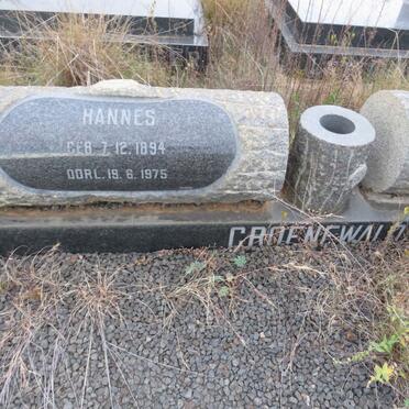 GROENEWALD Hannes 1894-1975 & Anna 1903-1994 _1